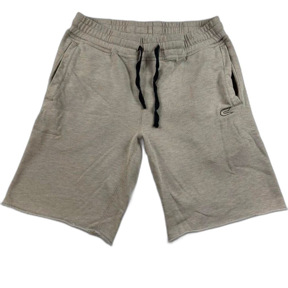Colosseum Men’s Tan Sweat Shorts Size S Athletic Lounge Casual Drawstring